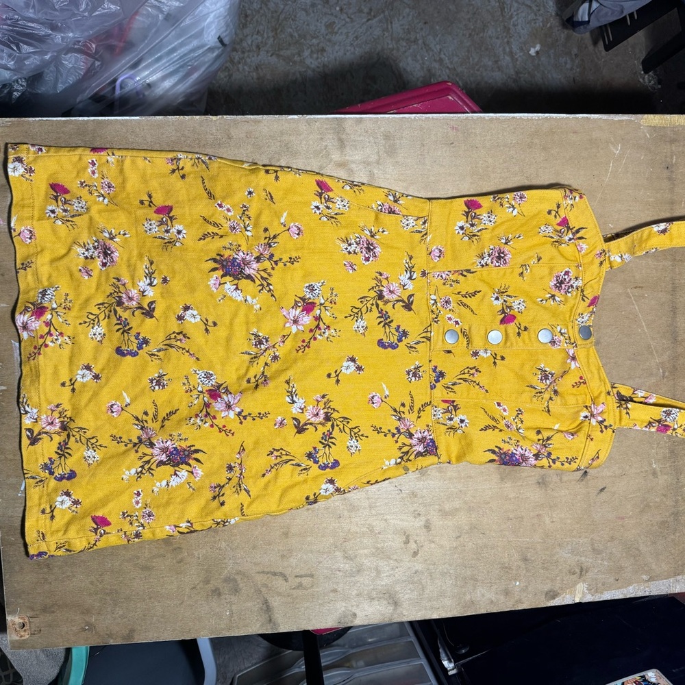 No Boundaries Dresses | Yellow Floral Mini Dress | Size 1 (XS)